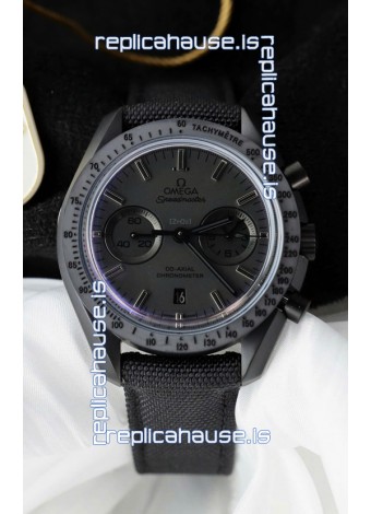 Omega Speedmaster Dark Side of the Moon Black Strap - 1:1 Super clone Replica Watch