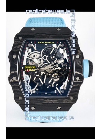Richard Mille 035-02 Black NTPT Real Vaucher Movement Super Clone Watch 