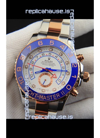 Rolex Yachtmater II Japanese Movement Replica Watch 44M Stainless Steel 