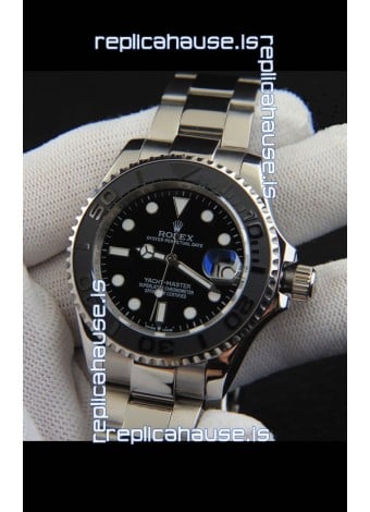 Rolex Yachtmaster Stainless Steel Japanese Replica Watch - 40MM