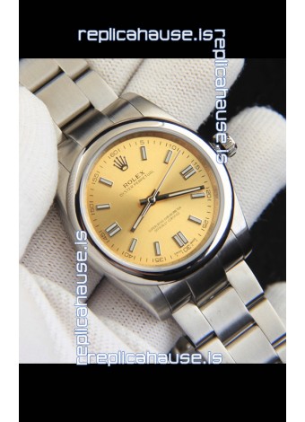Rolex Oyster Perpetual Japanese Movement Replica Watch 36MM - Champange Dial