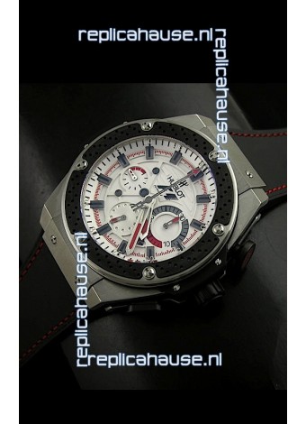 Hublot Big Bang King Power F1 Swiss Watch in White Dial