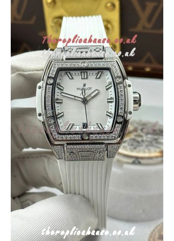 Hublot Spirit of Big Bang Steel Case White Dial 39MM Super Clone Watch 