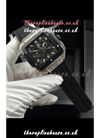 Hublot Square Bang Unico Titanium Case Super Clone Watch 