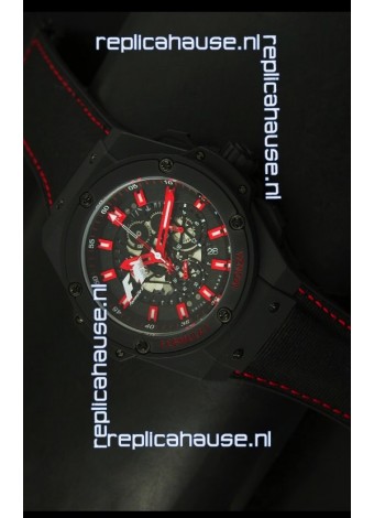 Hublot Big Bang King F1 MONZA Edition PVD Swiss Quartz Watch 45MM
