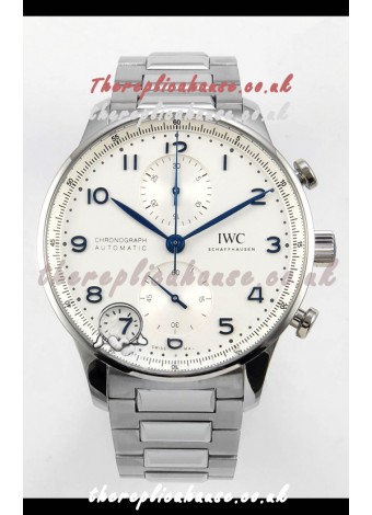 IWC Portuguese Chronograph White Dial Super Clone Watch 