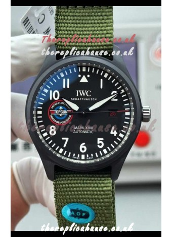 IWC PILOT'S Watch Mark XVIII Top Gun Ceramic Case Super Clone Watch 