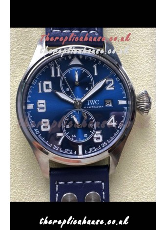 IWC PILOT'S Monopusher Le Petit Blue Dial Replica Watch 