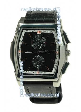 IWC Da Vinci Japanese Replica Watch in Black Dial