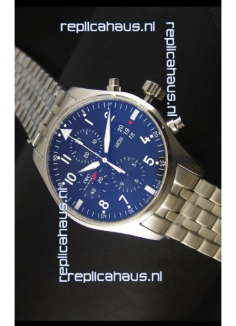 IWC Pilot IW377704 Chronograph Swiss Replica Watch - 1:1 Mirror Replica 