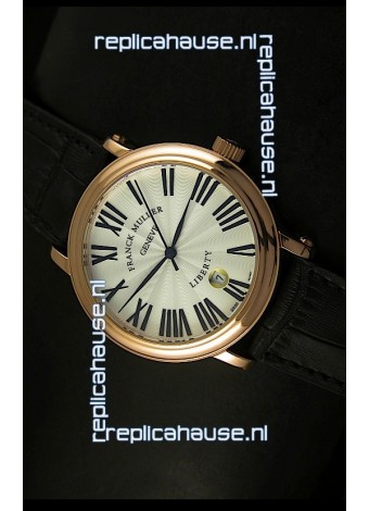 Franck Muller Master of Complications Liberty Japanese Watch Black Strap