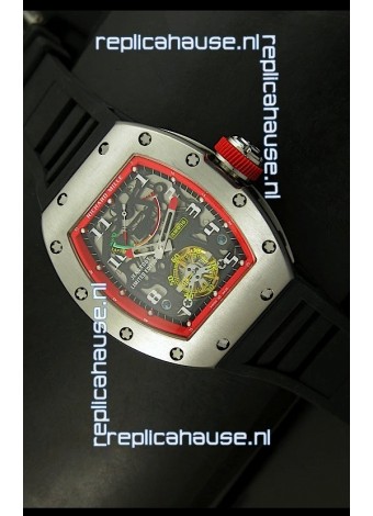 Richard Mille RM002 Power Reserve Tourbillon Swiss Replica Watch in Steel Case