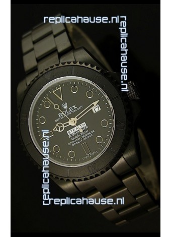 Rolex Submariner STEALTH MK IV Edition Swiss Replica Watch in PVD Strap