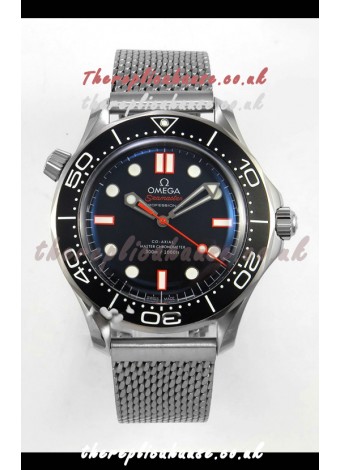 Omega Seamaster 300M Black/Orange Dial Dual Strap Super Clone Watch 