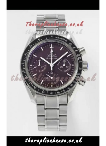 Omega Speedmaster Moonwatch Burgundy Dial 42MM Super Clone Watch