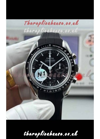Omega Speedmaster Moonwatch Chronograph Black Dial Super Clone Watch 