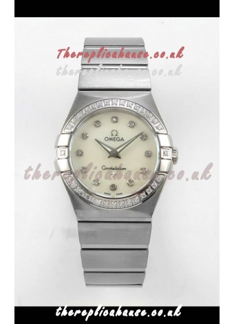 Omega Constellation 28MM Pearl Dial QUARTZ Super Clone Watch 