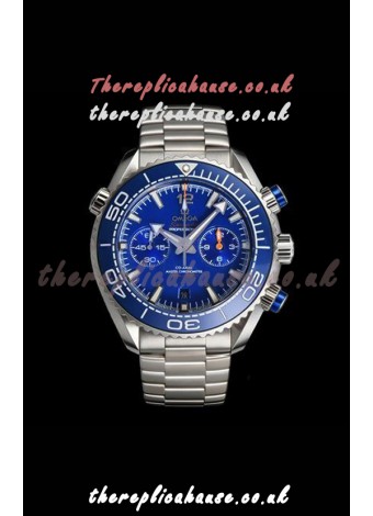 Omega Speedmaster Planet Ocean Blue Dial Super Clone Watch 