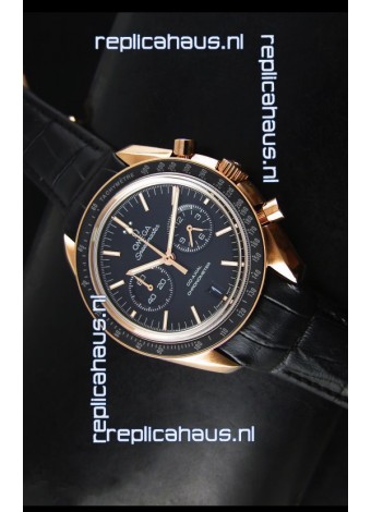Omega Speedmaster Moon Watch Co-Axial Japanese Replica Watch Rose Gold Case