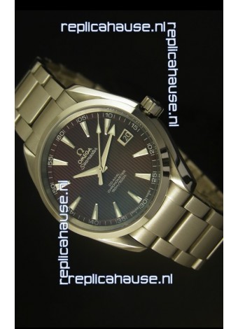 Omega Seamaster Aqua Terra Co-Axial Swiss Watch Black Dial