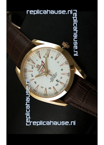 Omega Seamaster Aquaterra Annual Calender GMT Swiss Replica Watch