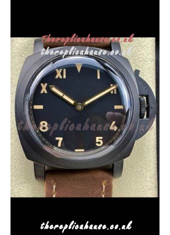 Panerai Luminor PAM00629 1950 3 Days Titanio DLC Coated Super Clone Watch 