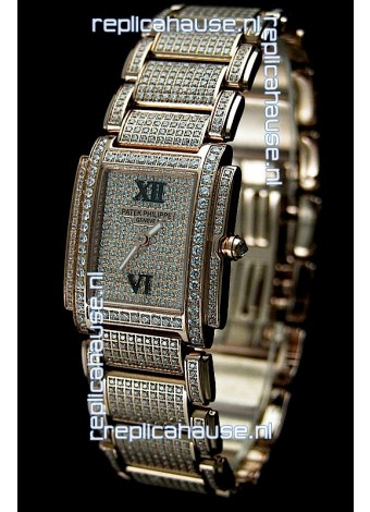 Patek Philippe Twenty Four Rose Gold Ladies Swiss Watch