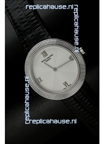 Patek Philippe Geneve Swiss Quartz in Steel