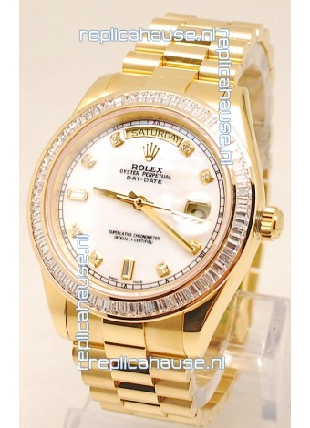 Rolex Day Date II Gold Japanese Replica Watch
