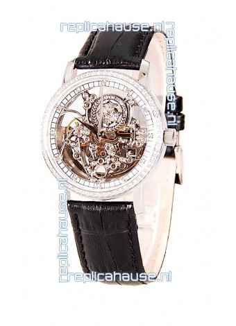 Vacheron Constantin Skeleton Diamonds Swiss Watch