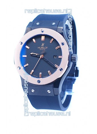Hublot Classic Fusion Rose Gold Double Plated Bezel Watch