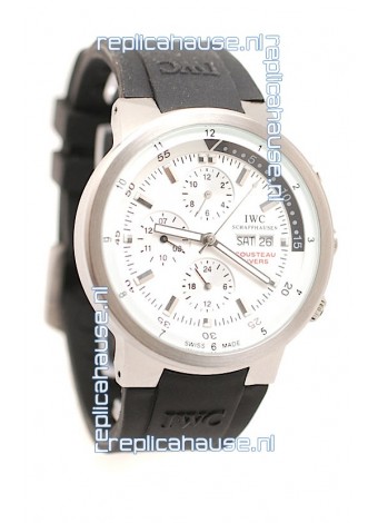 IWC Aquatimer Japanese Replica Watch in White Dial