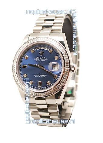 Rolex Day Date Silver Japanese Replica Watch
