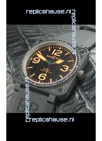 Bell and Ross BR01 92 Limited Edition Swiss Watch in Black Dial