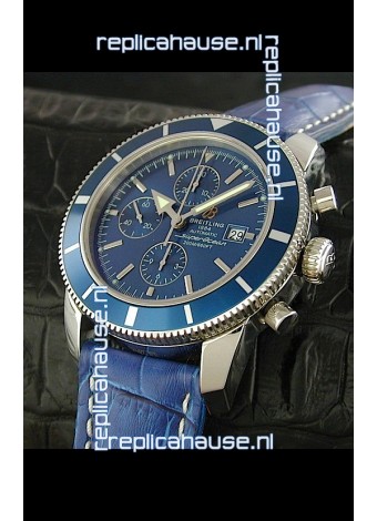 Breitling Superocean Swiss Replica Watch in Blue Dial