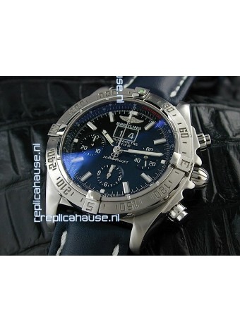 Breitling Blackbird Swiss Replica Watch in Black Dial