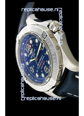 Breitling Superocean Steelfish Swiss Replica Watch in Blue Dial