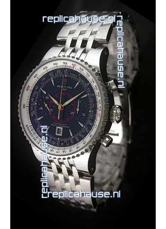 Breitling Montbrillant Legende Swiss Replica Watch in Black Dial