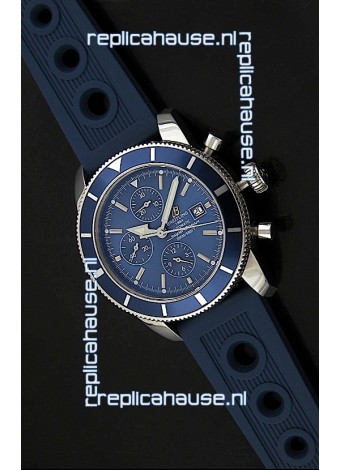 Breitling Superocean Swiss Replica Watch in Blue Dial