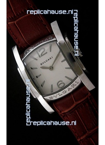 Bvlgari Assioma Japanese Replica Quartz Watch in White Dial