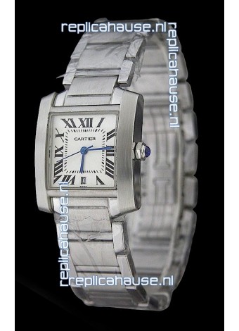 Cartier Tank Fracaise Swiss Replica Automatic Watch Ladies Size