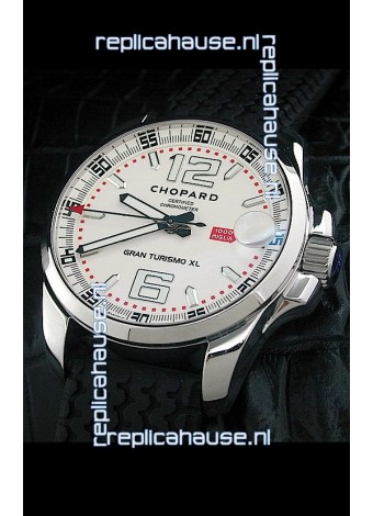 Chopard Mille Miglia Swiss Replica Watch in White Dial
