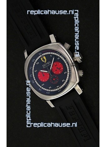 Ferrari Chronograph Japanese Replica Watch in Black Dial