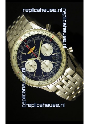 Breitling Navitimer 01 Swiss 1:1 Mirror Updated 2017 Replica Watch in Blue Dial