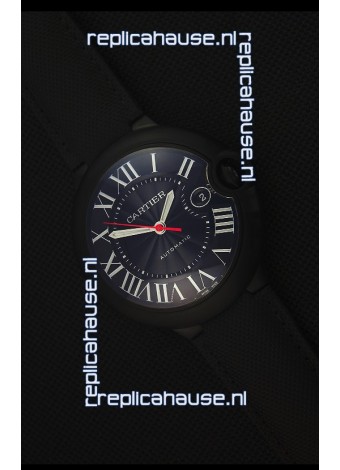 Cartier Ballon Bleu 42MM DLC Coated Swiss Replica Watch