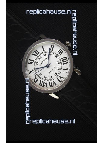 Cartier "Ronde De Cartier" Stainless Steel Case Watch 