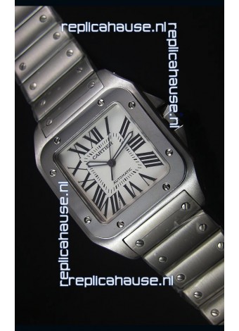 Cartier Santos 100 42MM Swiss Casing Watch with Japanese Movement 