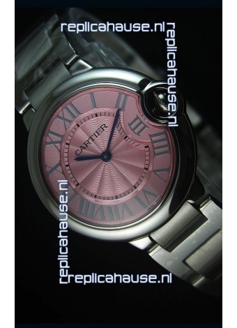 Ballon De Bleu Pink Dial Watch 36MM with Swiss Quartz Movement