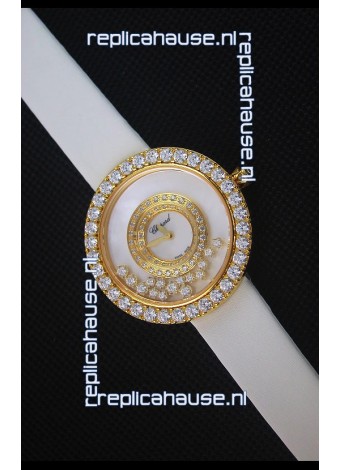 Chopard Happy Dreams 36MM White Strap in White Dial