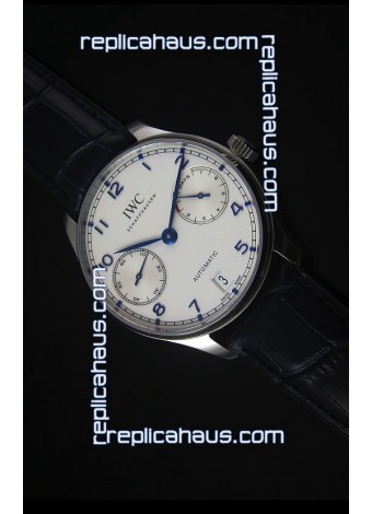 IWC IW500705 Portugieser Swiss 1:1 Mirror Replica Watch White Dial - Updated 2016 Version